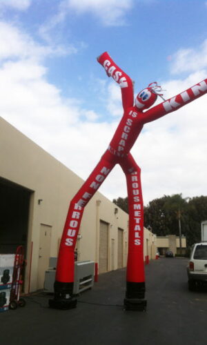 18 Ft 2 Leg Fly Guy Custom Large Inflatable Full Color Graphics Advertising Man