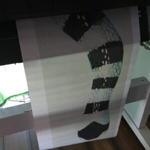 Rice paper surfboard custom printed transfer decal.  custom printing on rice paper