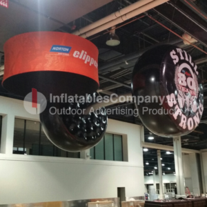 custom trade show inflatable. low cost afordable custom trade show balloon.